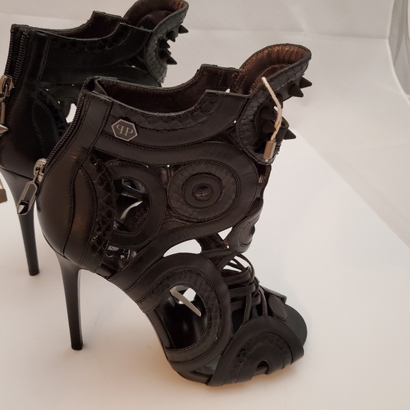 GIUSEPPE ZANOTTI COLINE CAGE SANDALS - Picture 1 of 5